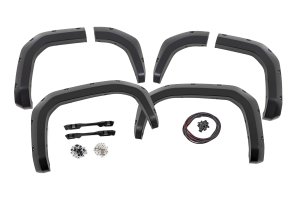 Toyota 4Runner Pocket Fender Flares - Rough Country - 6X7 Everest - Flat Black - '25-'26